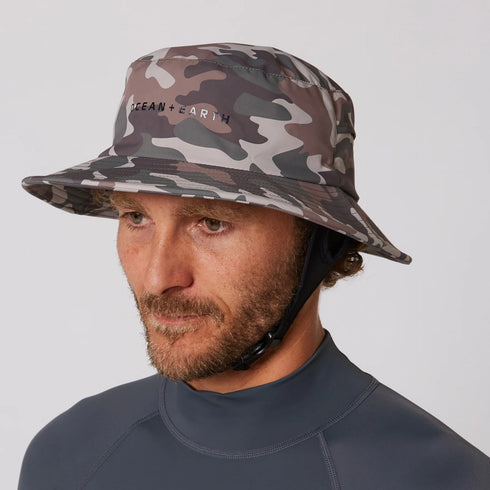 Surf Hat Bingin Lightweight Soft Peak Camo
