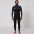 Mens Free Flex Hooded 5/4 Chest-Zip Wetsuit