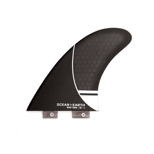 Whip Twin Fin Surfboard Fins