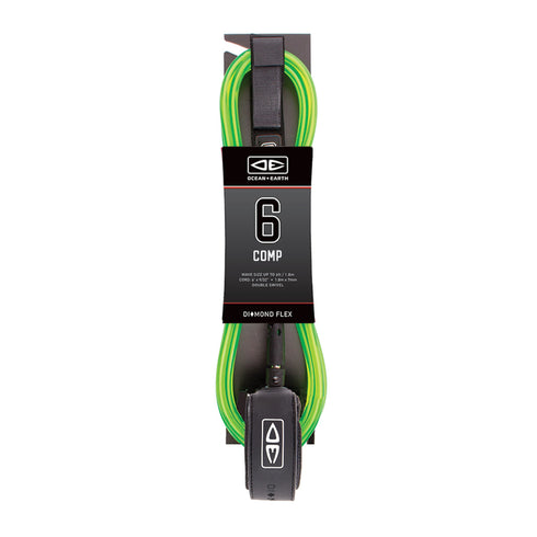 Leash O&E 6' 6mm Regular Comp