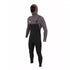 Mens Free Flex Hooded 5/4 Chest-Zip Wetsuit
