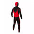 Mens Free Flex Hooded 5/4 Chest-Zip Wetsuit